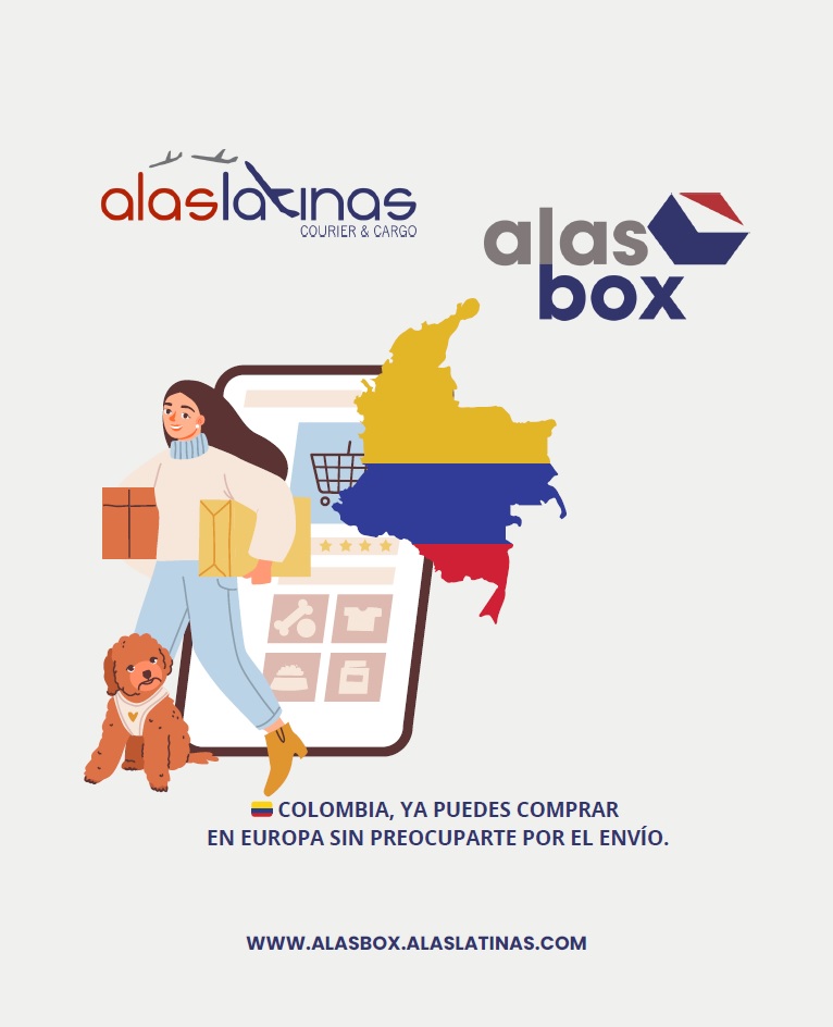 Compra en España y recibe en Colombia