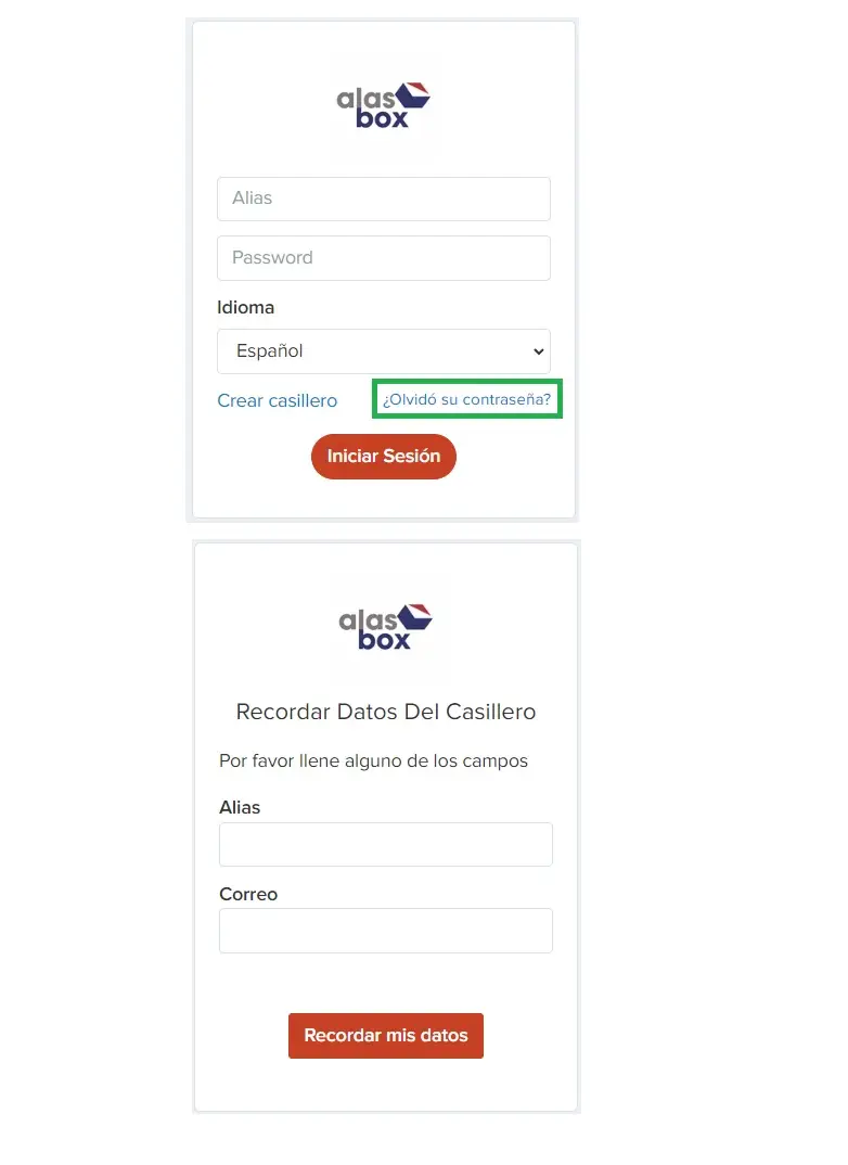 🔑 ¿Cómo Recuperar Mi Contraseña de Acceso al Panel Alasbox?