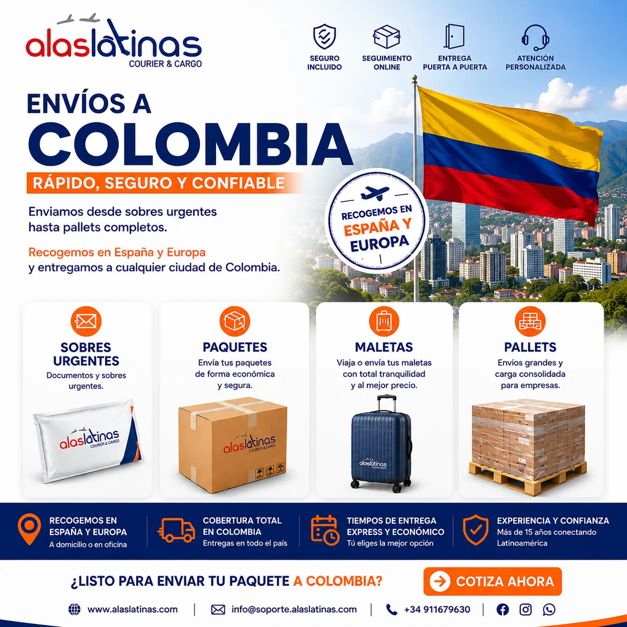 paqueteria Colombia