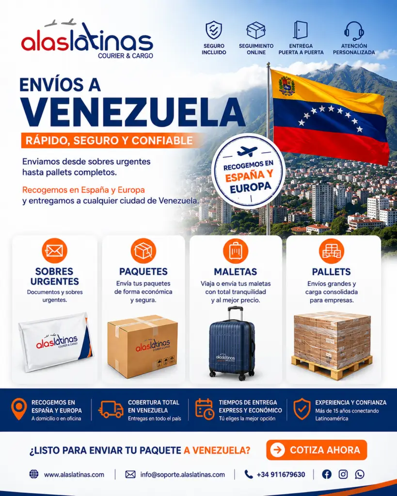 Venezuela paquetería
